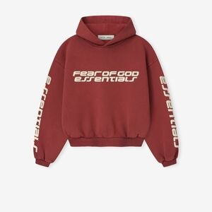 Essentials Crimson Kids Sweater